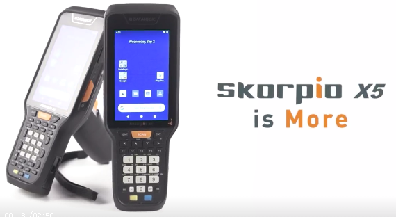 重磅來襲|Skorpio X5移動終端 - 增強可追溯性，提高生產(chǎn)力！